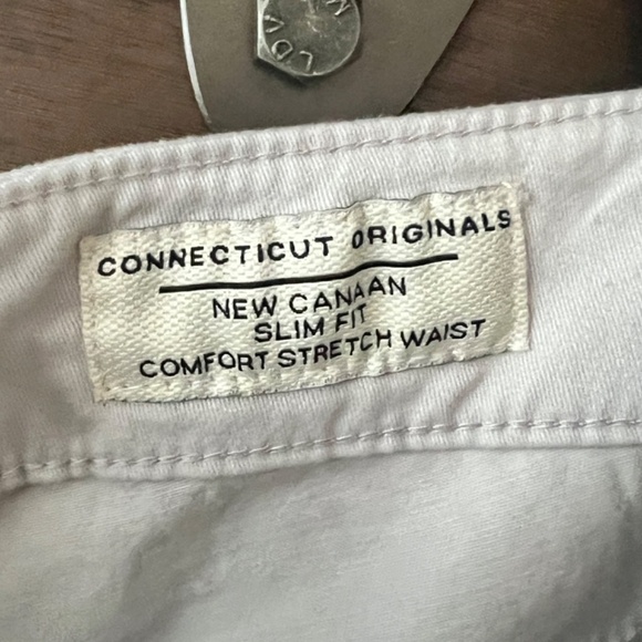 Tailor Vintage New Canaan Slim Fit Comfort Stretch Waist Pants Gray Sz 34x30 NWT - Picture 6 of 9